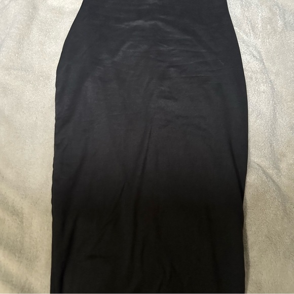 Long Black Tube Dress - Picture 3 of 8